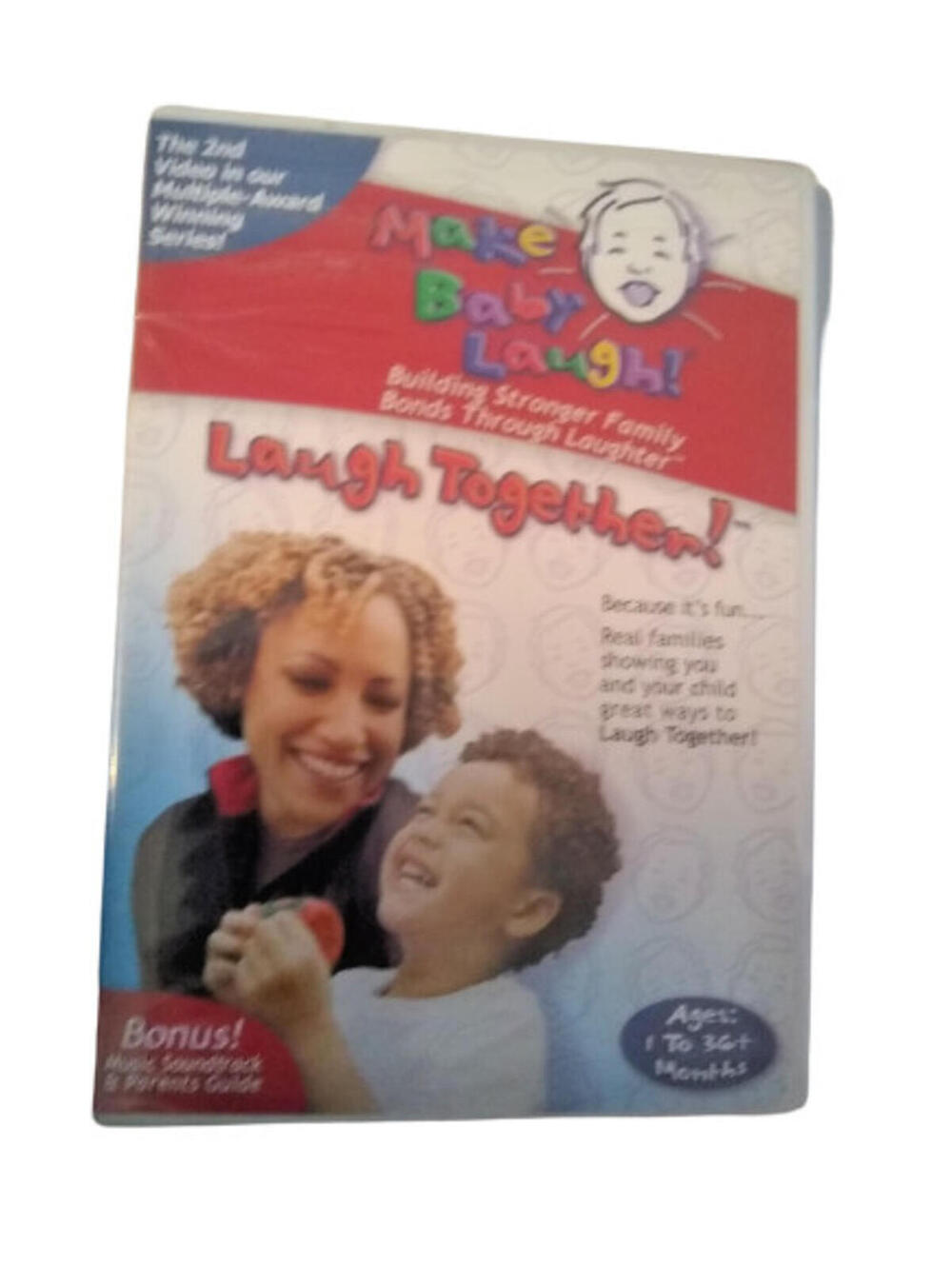 Make Baby Laugh, Laugh Together Infant Preschool Learning Dvd Ages 1-36 months
